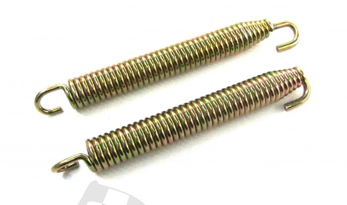 SCHREMS EXHAUST SPRING 99 MM HACKING WITH ROTATING 2 PIECES