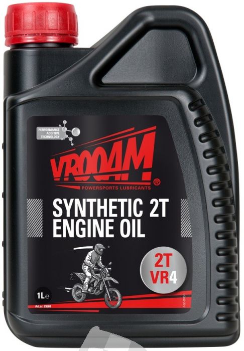 VROOAM ENGINE OIL SEMI-SYNTHETIC 2T 1L CAN