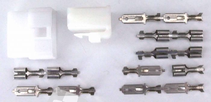 SCHREMS 6-PIN NEW STYLE CONNECTOR SET 1/4