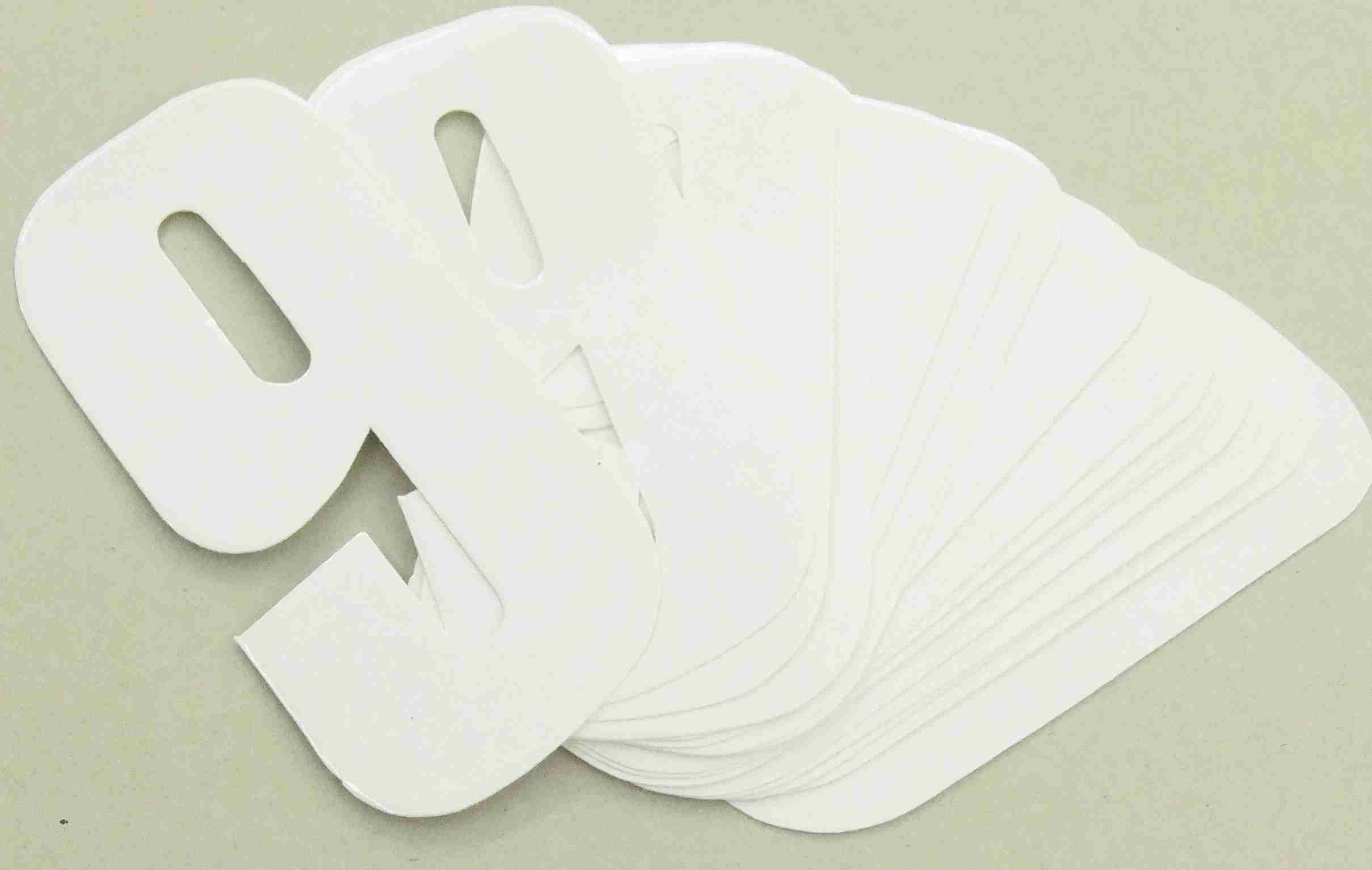 SCHREMS STICK NUMBER 17 CM 20-PACK WHITE 6/9