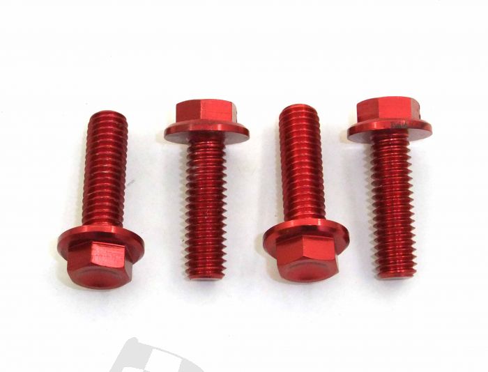 SCHREMS FLANGEHEADBOLTS ALU M6X12 MM 4-PACK WRENCH 8 MM M6X12 RE