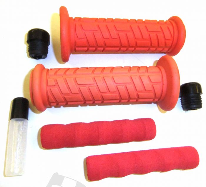 GRIP-LEVER RUBBER SET ROT 125 MM LONG