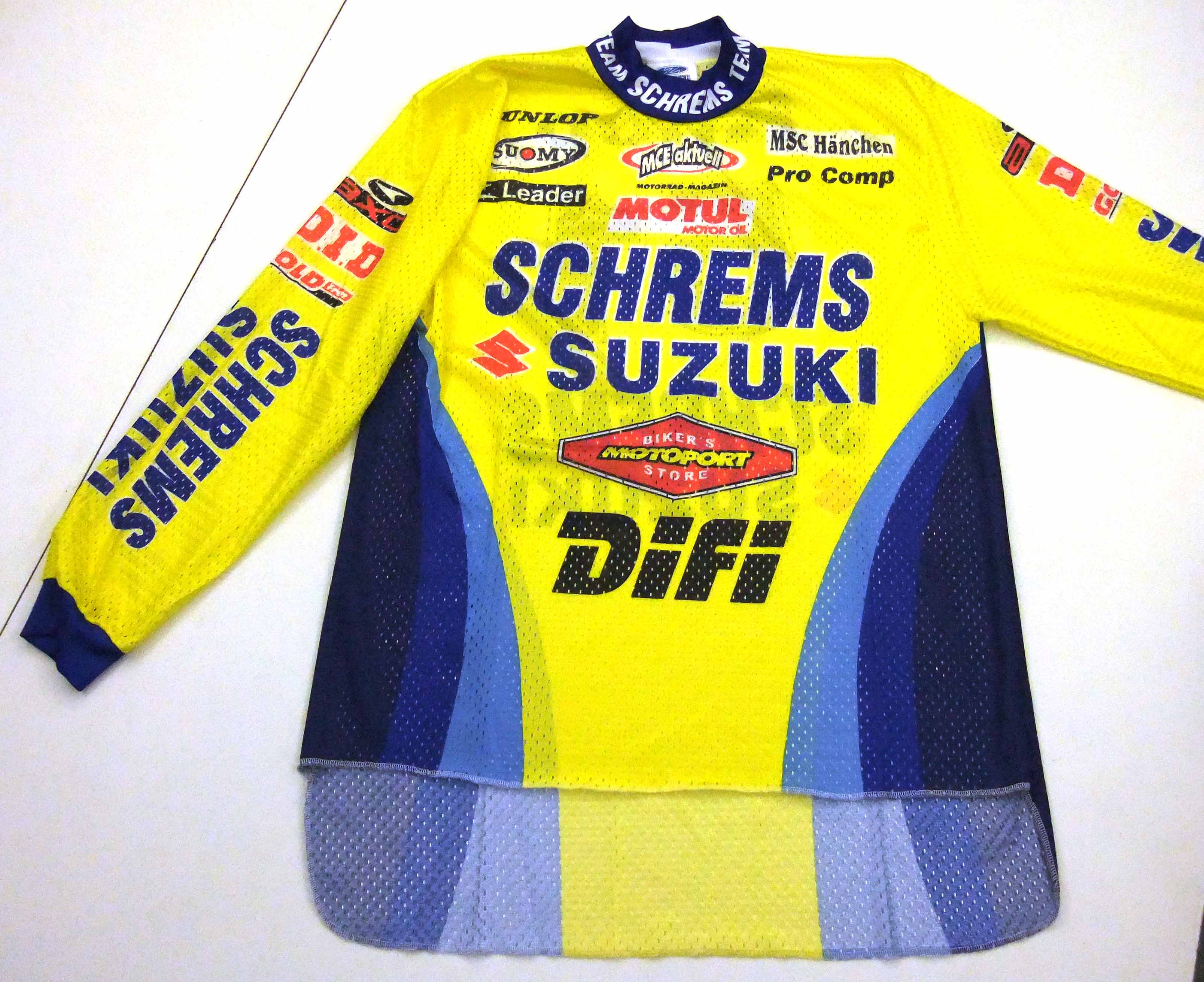 SCHREMS TEAM JERSEY OLD SCHOOL PERFORATED 2001 XL KNOP