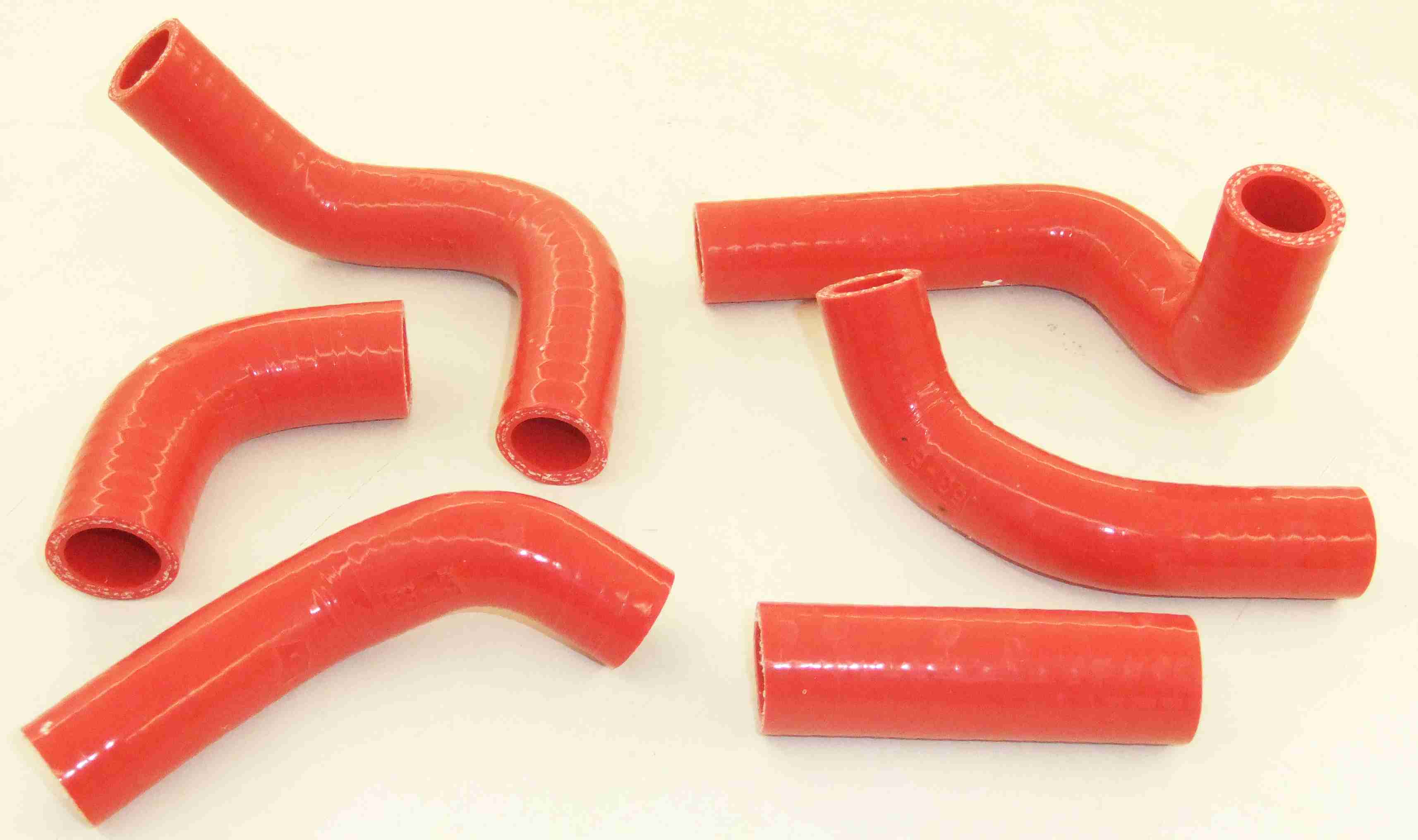 SCHREMS RADIATOR HOSE KIT DURABLE SILICON RED