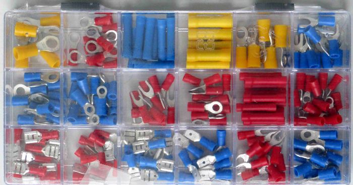 SCHREMS BULLET STYLE CONNECTOR ASSORTMENT 165 PC