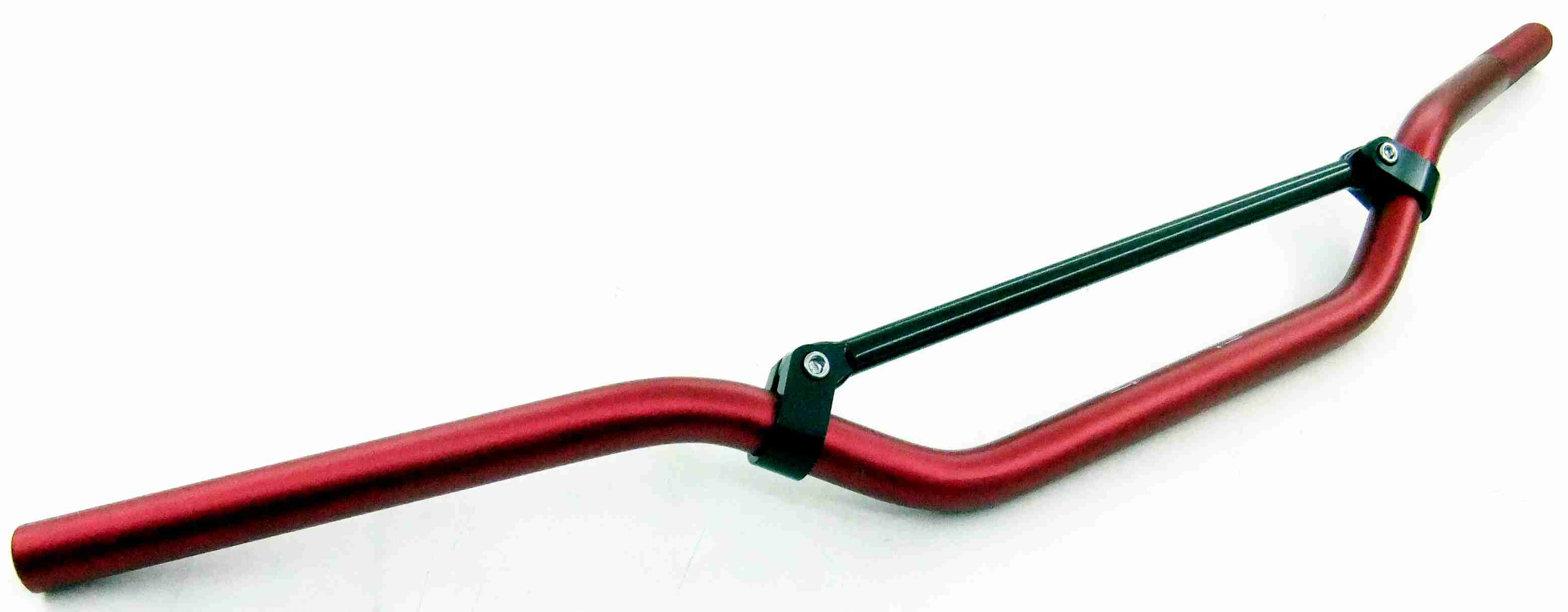 SCHREMS HANDLEBAR OFF ROAD ALU M.G. 22,2 MM RED (DIMENSIONS SEE MORE IMAGES: A=795 / B=90 / C=65 / D=205 / E=62