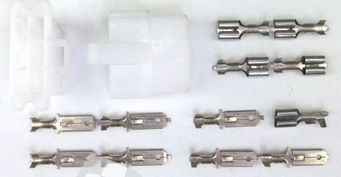 SCHREMS 6-PIN OLD STYLE CONNECTOR SET 1/4