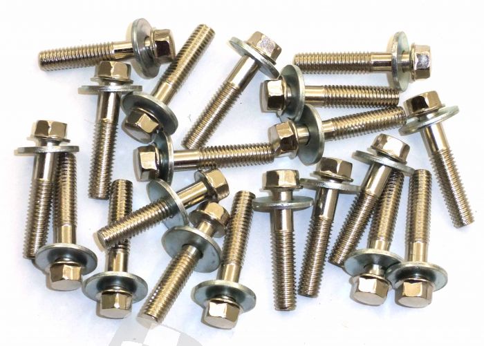 SCHREMS BOLT BOX M6X30MM 20-PACK .. WITH 20 MM WASHER M6X30/WASH