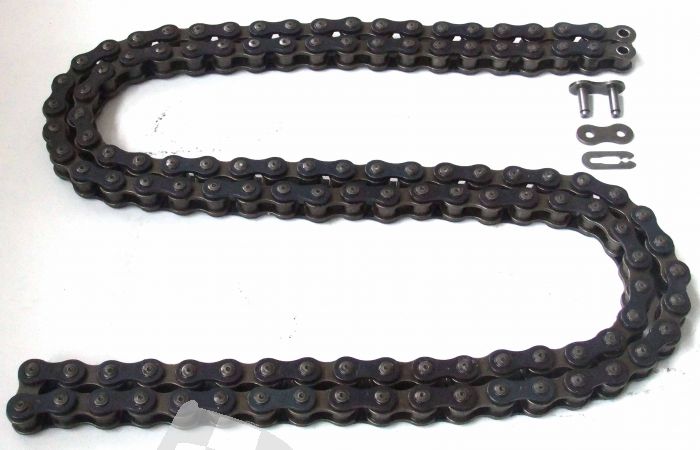 RK CHAIN 428XSO X-RING SPECIALLY REINFORCED PREMIUM 132 LINKS/ROLLING BLACK