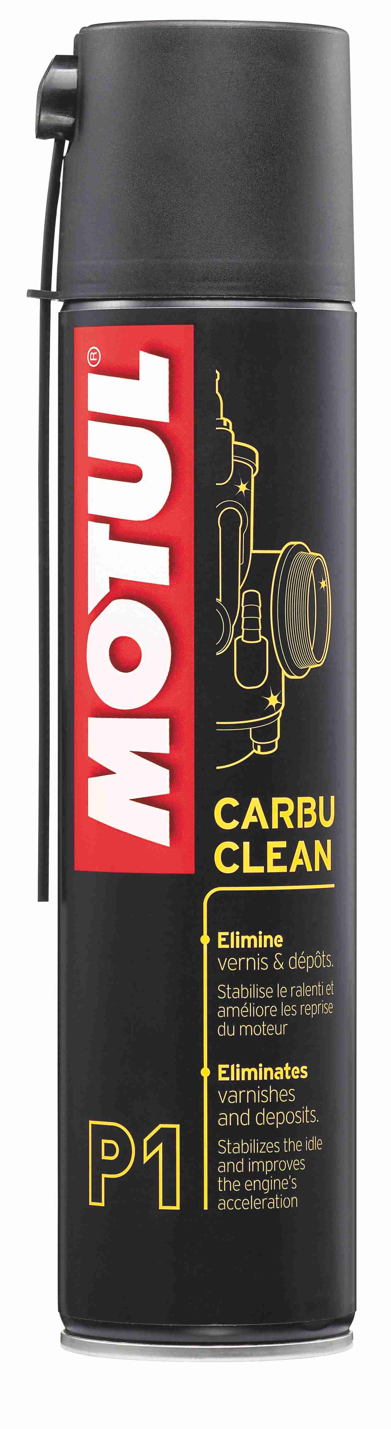 MOTUL CLEANER FOR CARBRETTOR P1 CARBU CLEAN 0,400L SPRAY