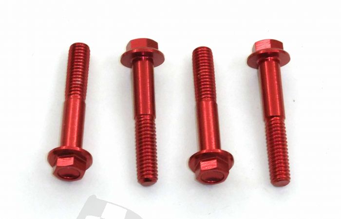 SCHREMS FLANGEHEADBOLTS ALU M6X35 MM 4-PACK WRENCH 8 MM M6X35 RE